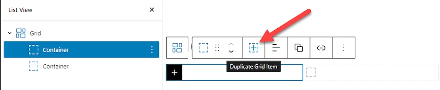 ตัวอย่างการตั้งค่า Grid Block สำหรับสร้าง Layout ที่ซับซ้อน